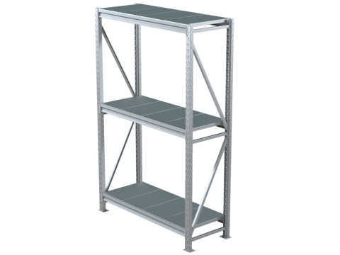 Стеллаж СГР 3/300кг, настил оц